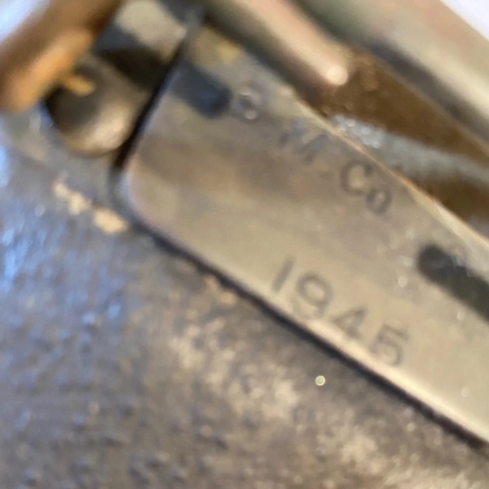 Vintage wwii scabbard
